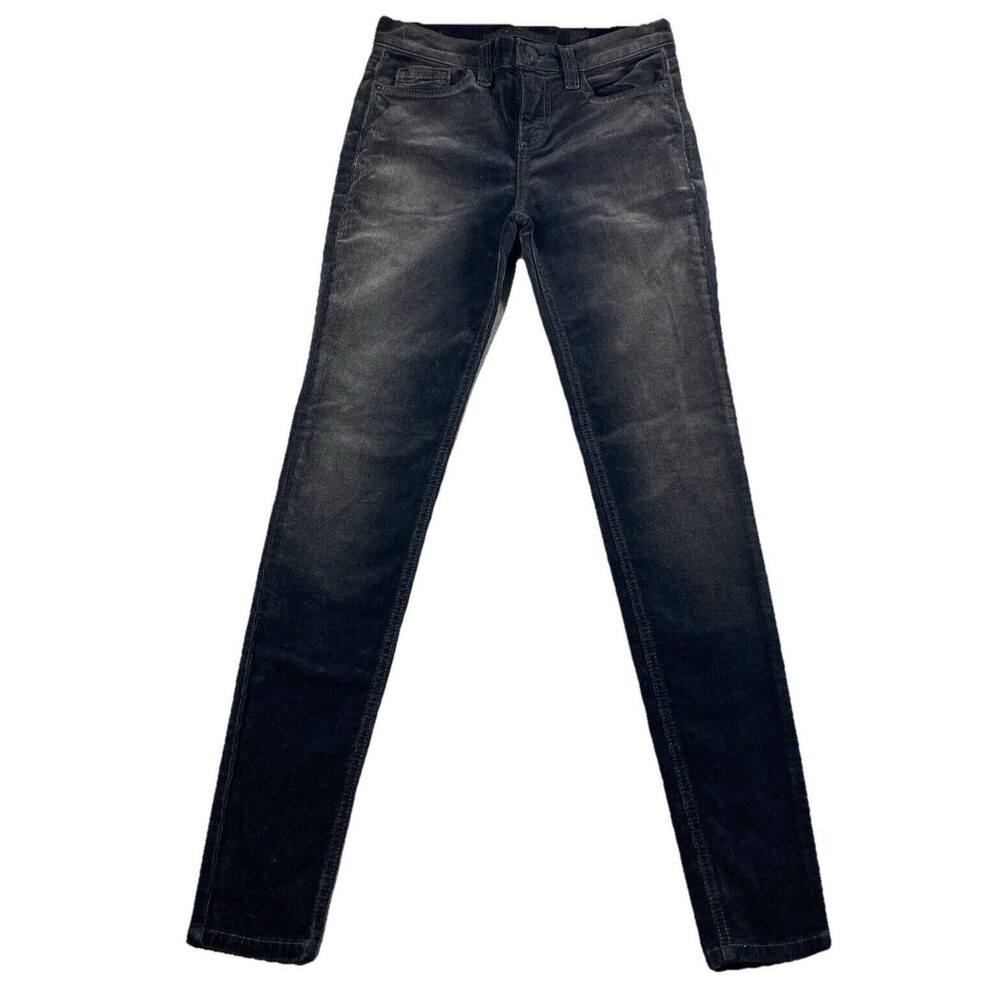 SP Black Label Skinny corduroy Jeans Size 24 USA Made Black